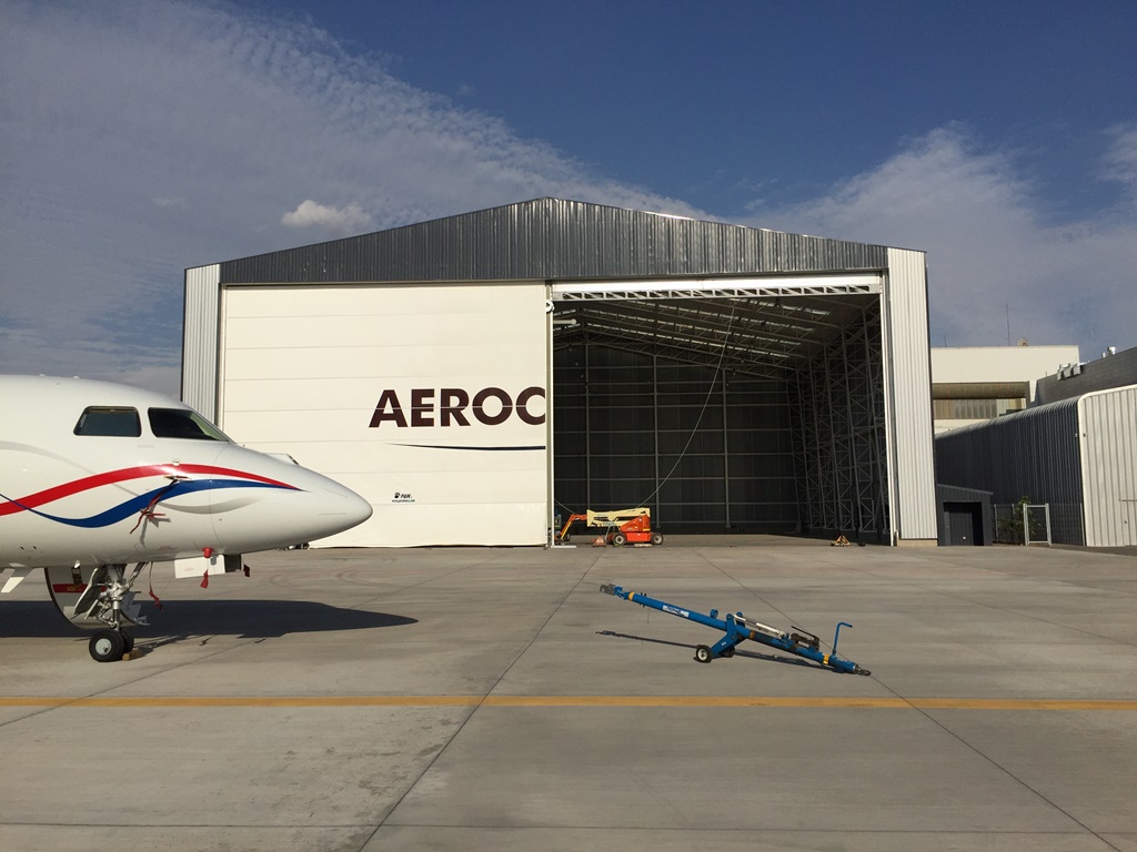 Large Hangar Door for Aircraft