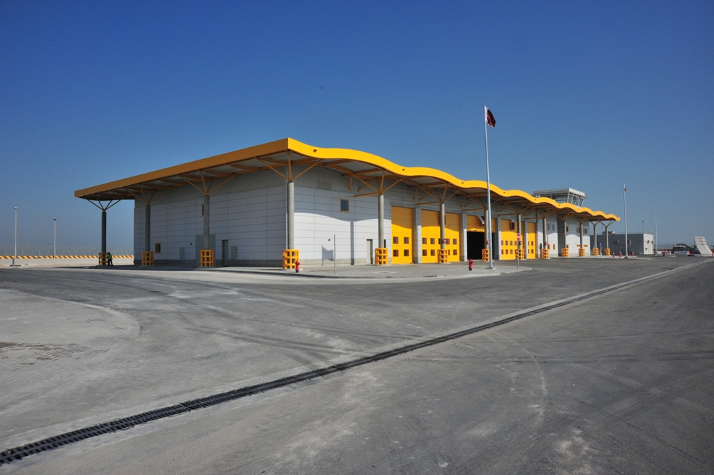 Qatar Airport Emergency Vehicle Hangar